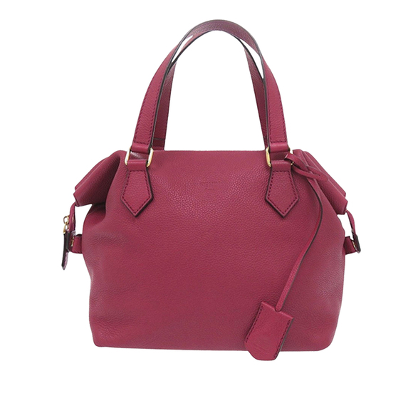 Fendi Handbags - Pre-Loved Fendi Small Leather Double Handle Tote